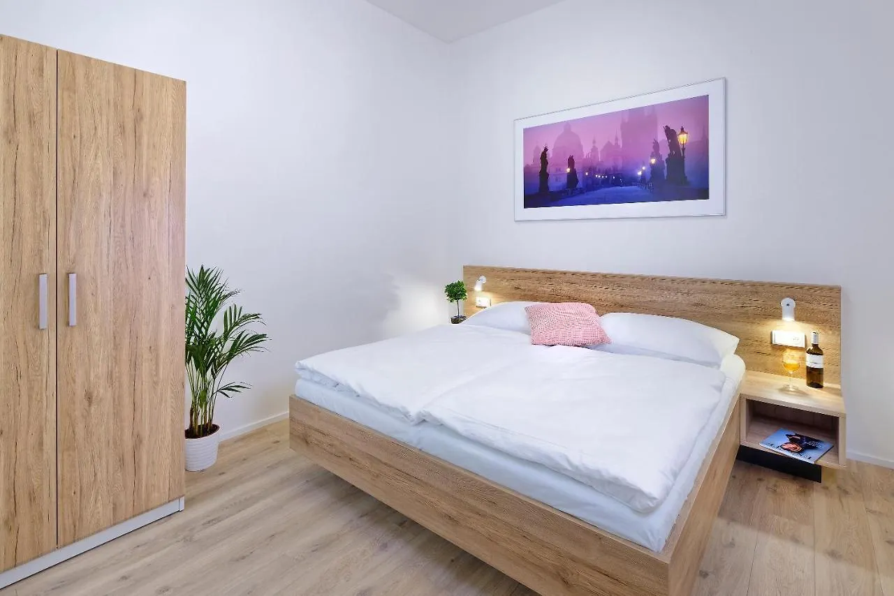 Lägenhetshotell Downtown Suites Jugoslavska Prag