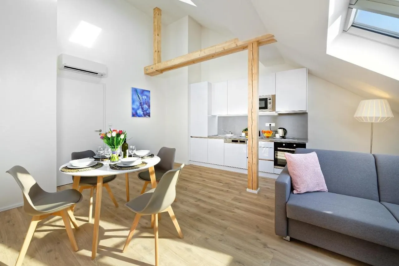 Lägenhetshotell Downtown Suites Jugoslavska Prag